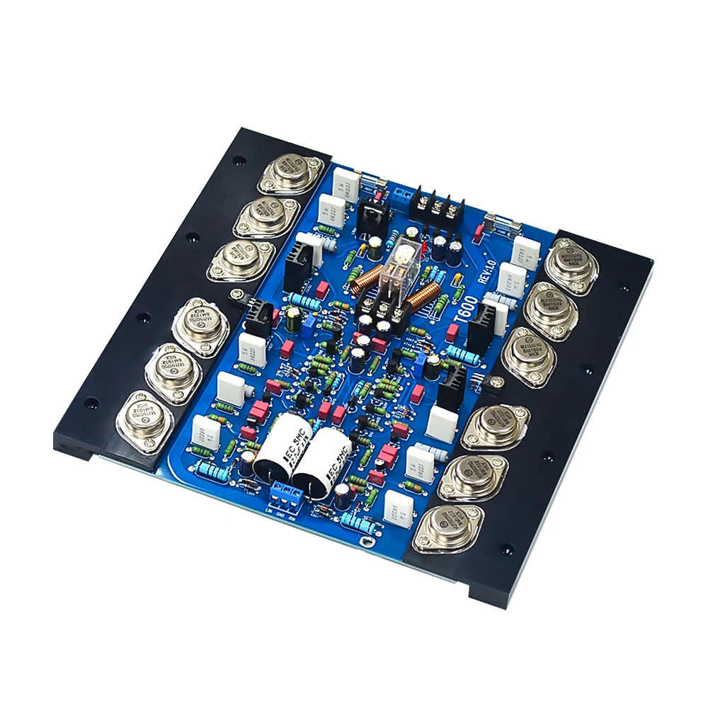 

1 шт. T600 HiFi ламповый усилитель мощности 300Wx2 MJ15024 MJ15025 звуковой динамик усилитель платы класса AB аудио усилитель для домашнего кинотеатра