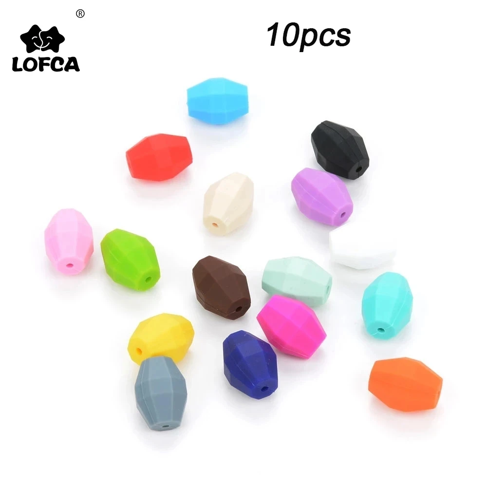 Бусины для прорезывания зубов детские из дубового бочонка геометрической формы