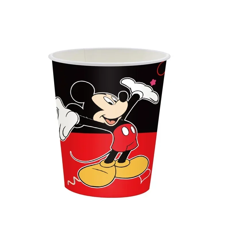 Новое черно-красное бумажное полотенце с Микки Маусом Disney большая одноразовая
