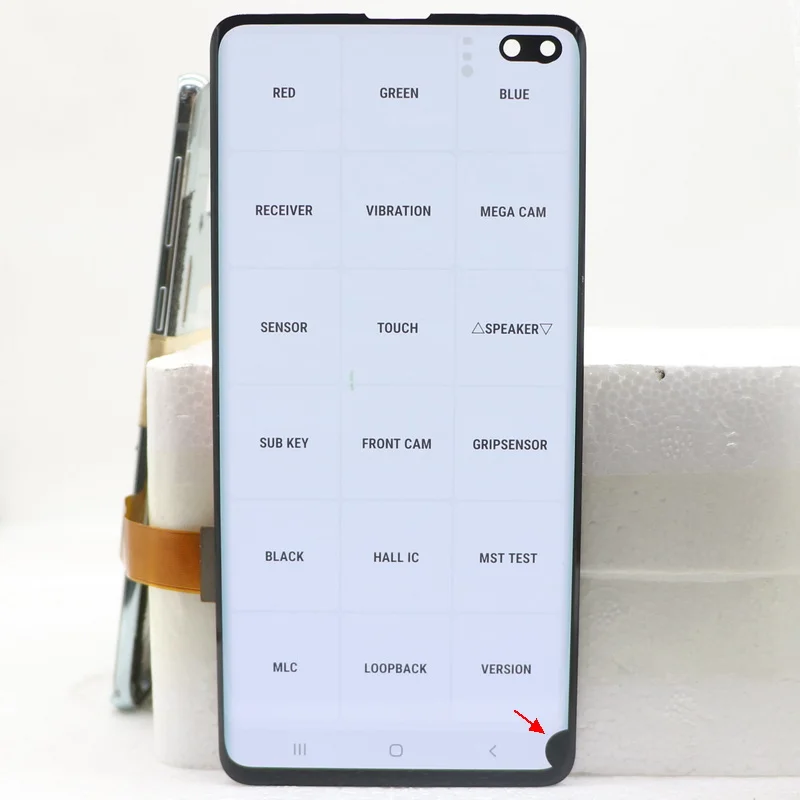 Фото 100% протестированный дисплей для S10 Plus, замена экрана для Samsung Galaxy S10 + G975F, ЖК-дисплей, цифровой преобразователь сенсорного экрана №3
