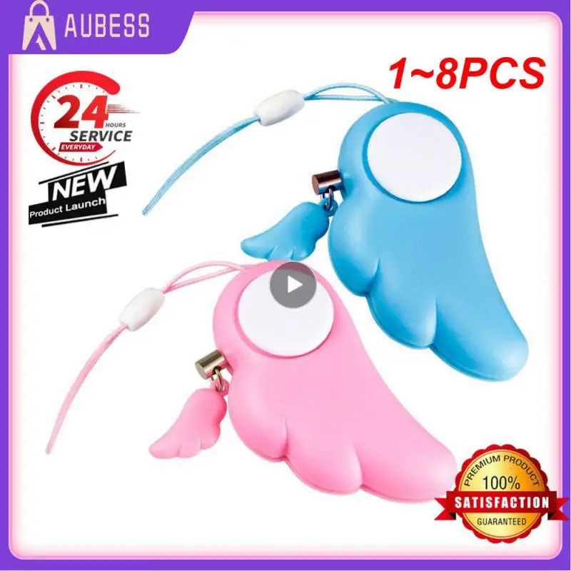 

1~8PCS Self Defense Alarm Noise Security Alert Scream Loud Emergency Alarm Keychain Personal Safety For Women Child Elder Girl