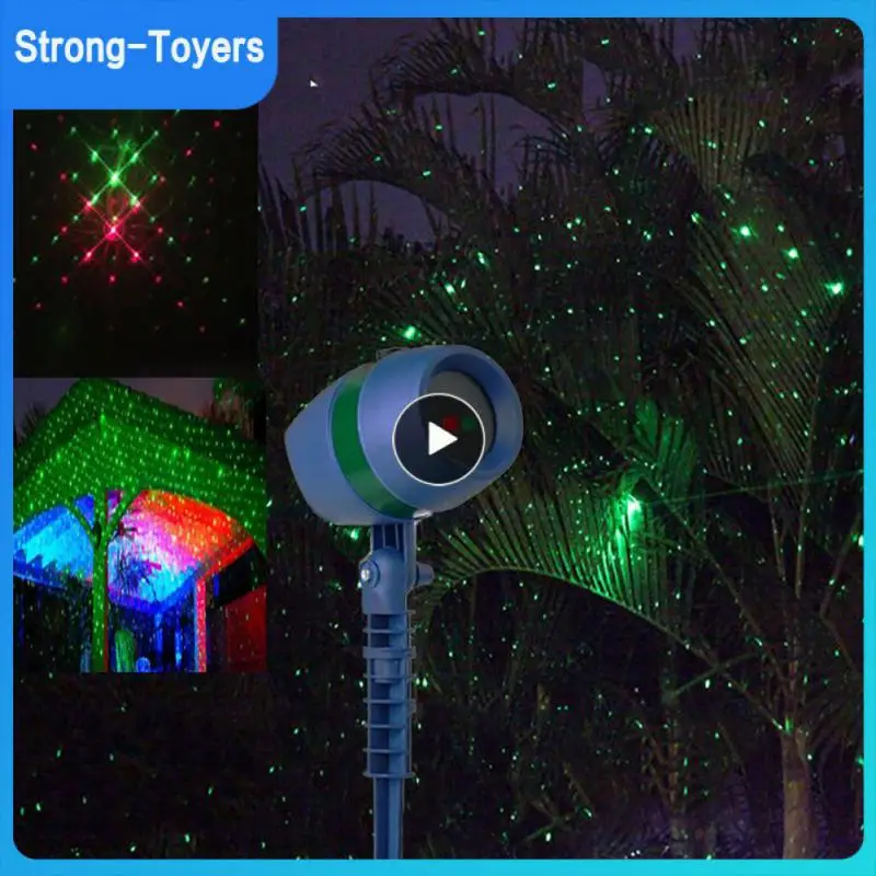 

Pattern Projection Christmas Lawn Lamp Laser Spotlight Portable Usb 1 Pcs Mantianxing Laser Lamp Party Decoration Color Lamp