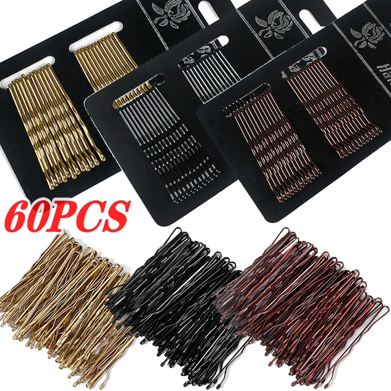 

50 шт., заколки для волос, 4 цвета