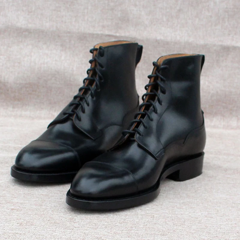 Мужские ботинки ручной работы в