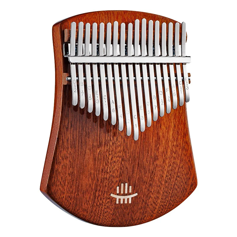 17 клавишный инструмент hlру Kalimba пианино для большого пальца из массива дерева