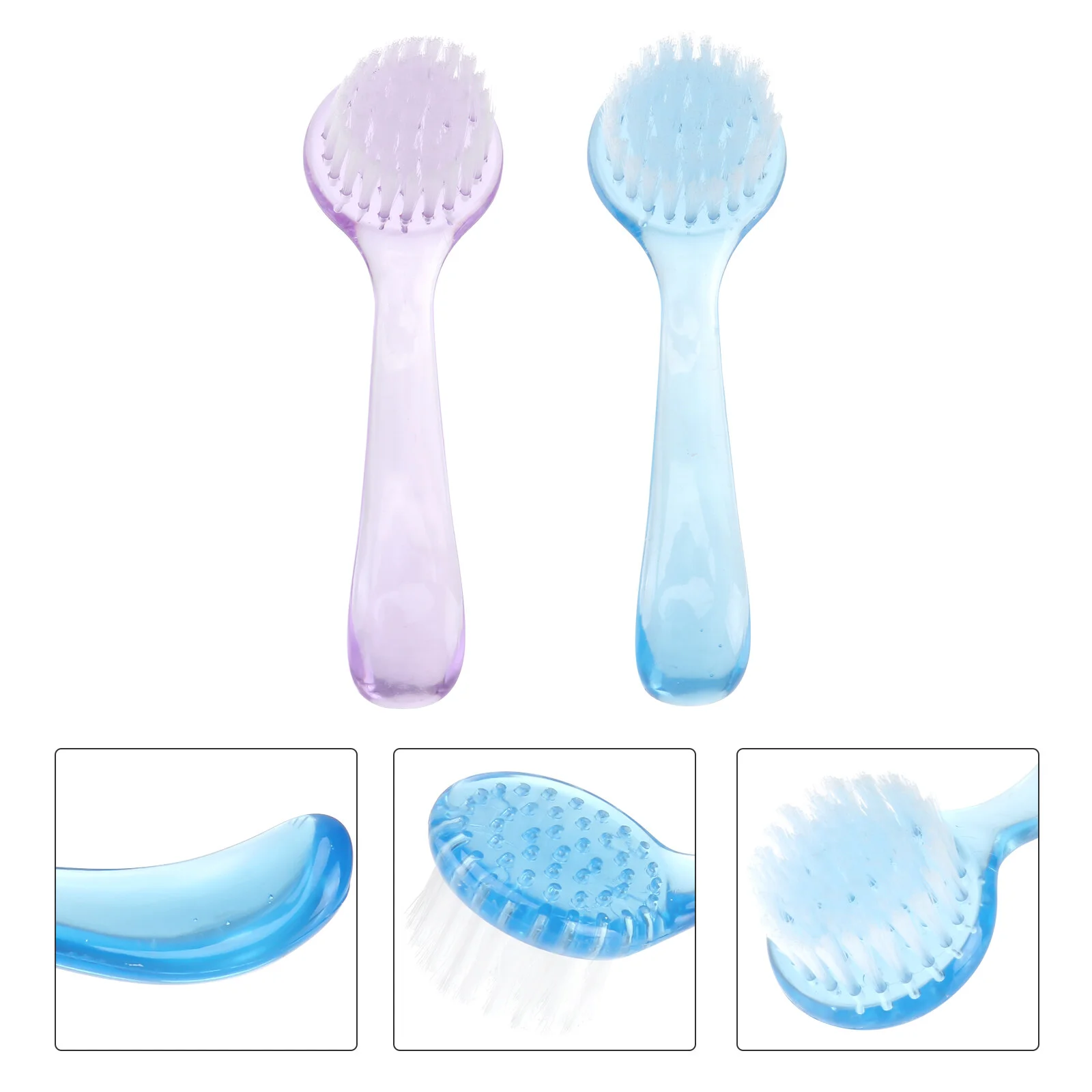 

Brush Face Facial Cleansing Scrubber Cleaning Scrub Exfoliating Silicone Brushes Wash Manual Exfoliator Skin Cleanser Deep Care