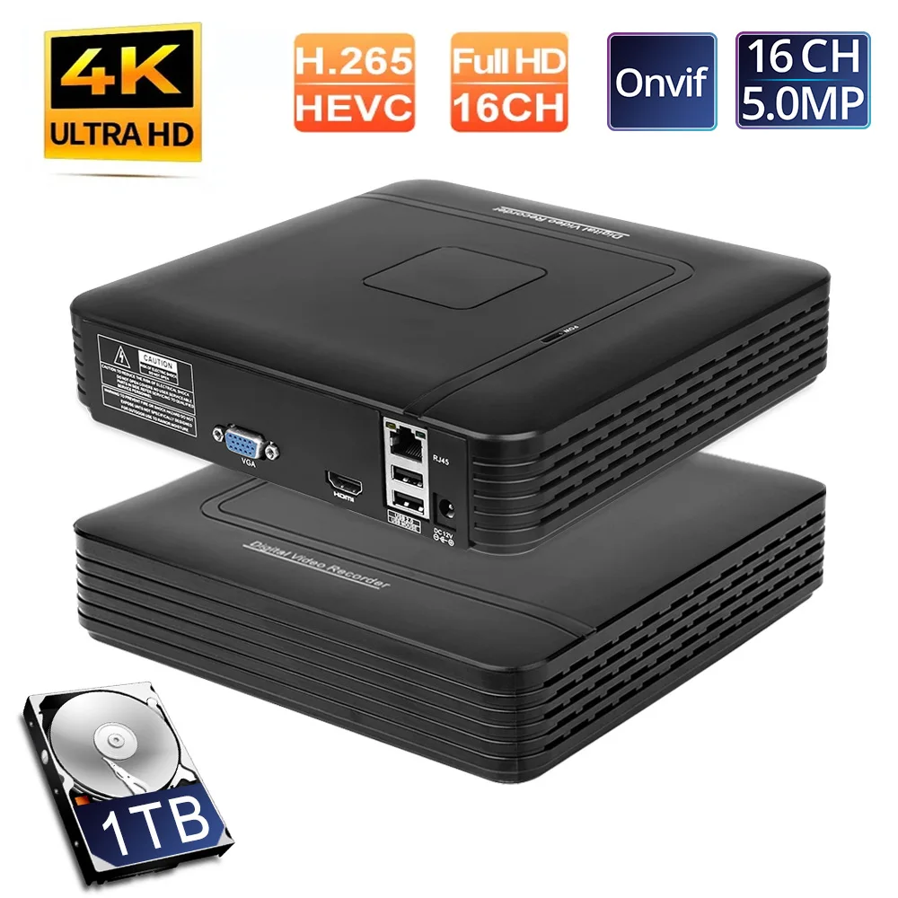 MISECU MI-1016K 16-канальный сетевой видеорегистратор