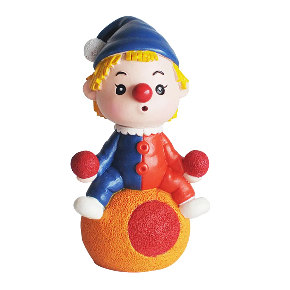 

Circus Clown Shaped Cake Topper Cake Ornament Creative Birthday Cake Adornment