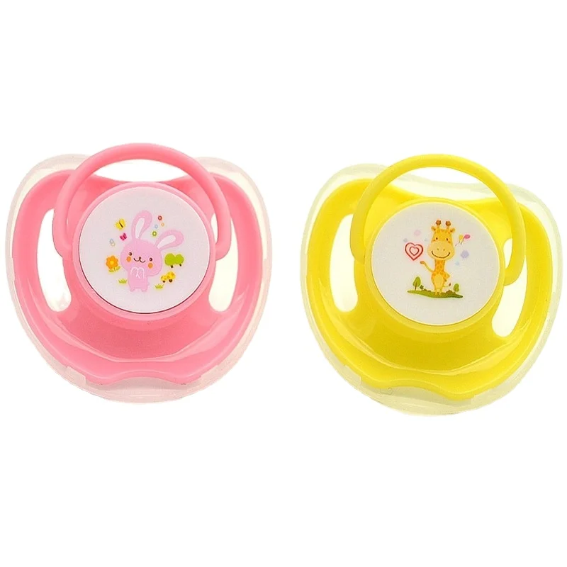 

Cartoon Rabbit Dog Giraffe Cow Prints Pacifier for Baby Teether Toys Soother Food Grade Silicone Newborn Infant Snoothing Nipple