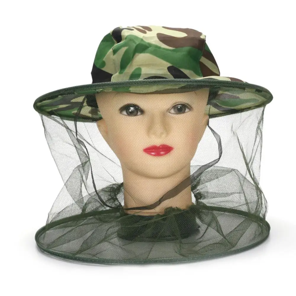 

Insect Mosquito Net Mesh Cap Face Protector Outdoor Fishing Hunting Camping Hat
