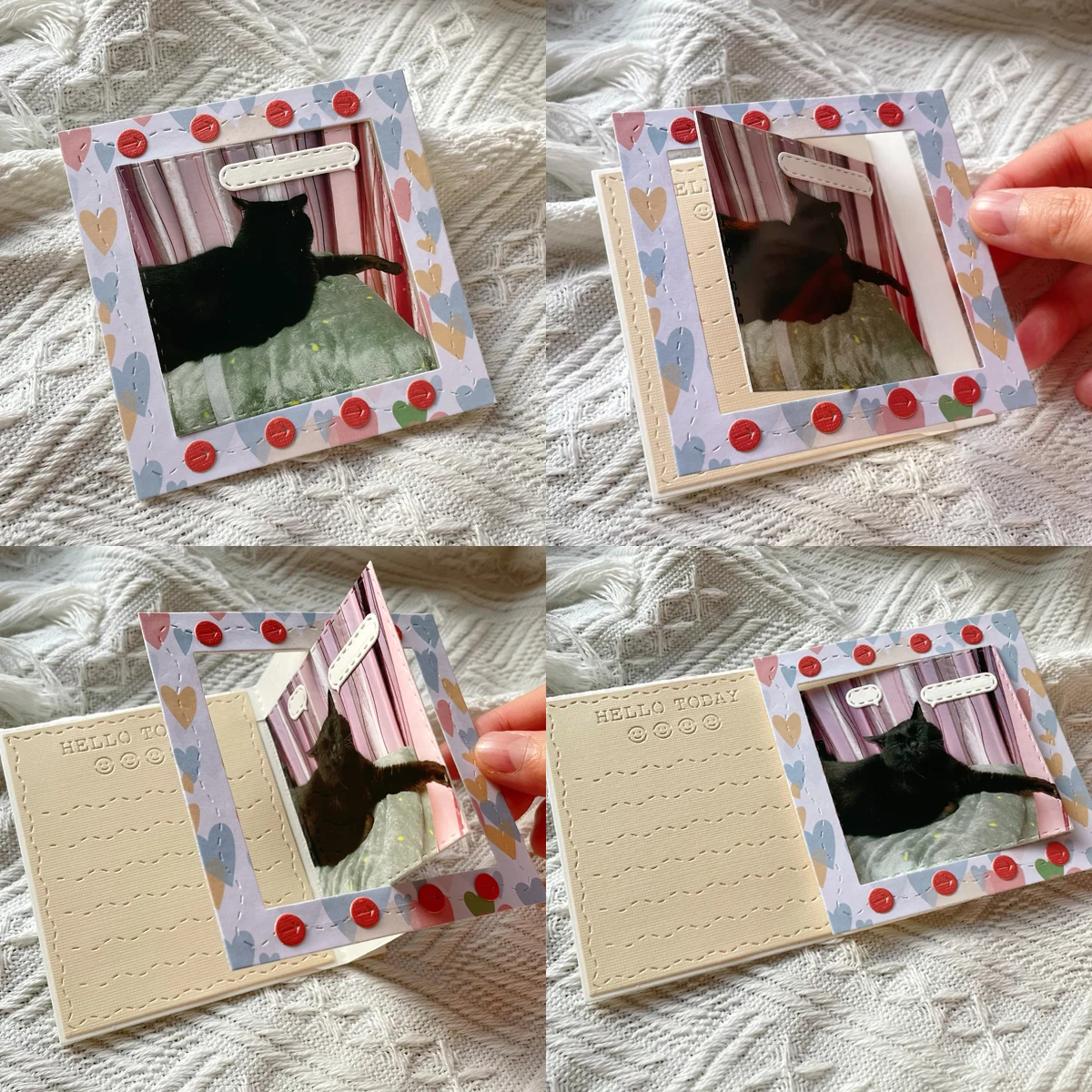 Выдвижные большие квадратные металлические Вырубные штампы 2023 для скрапбукинга