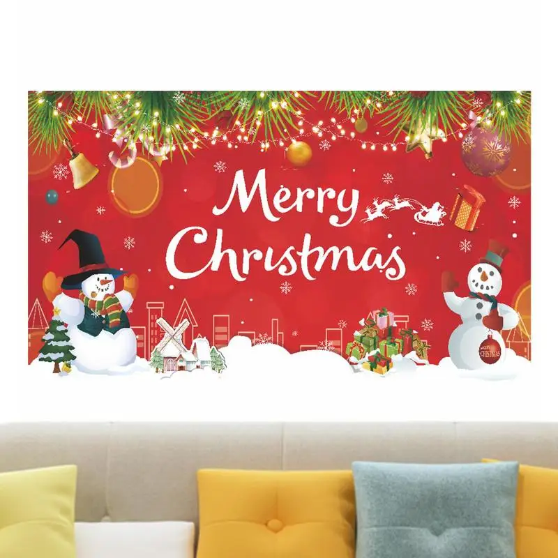 

Рождественский фон с надписью "Merry Christmas"
