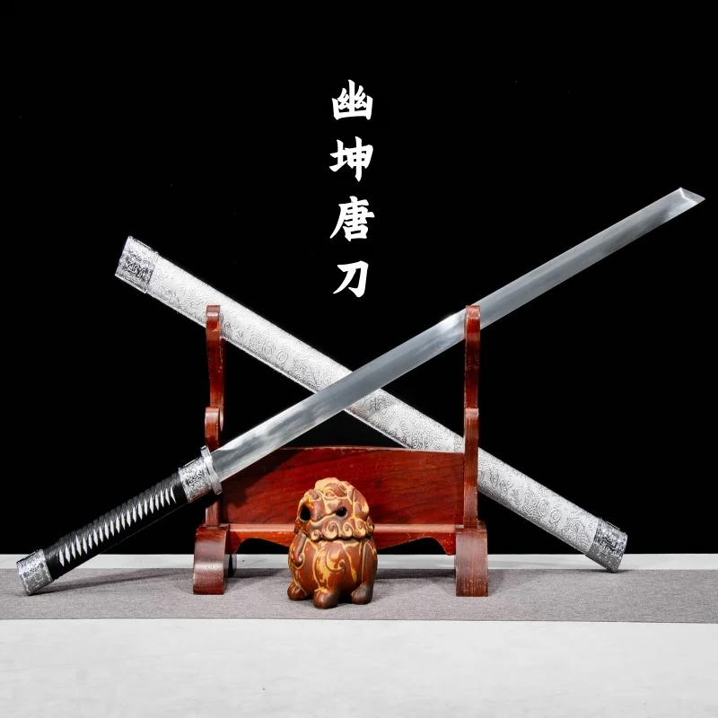 Меч Тан Хэн встроенный меч из высокомарганцевой стали уличная коллекция для