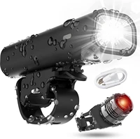 bike lights usb with runtime 8 hours bright cyclingbike lights for night riding fits all bicycles mountain road