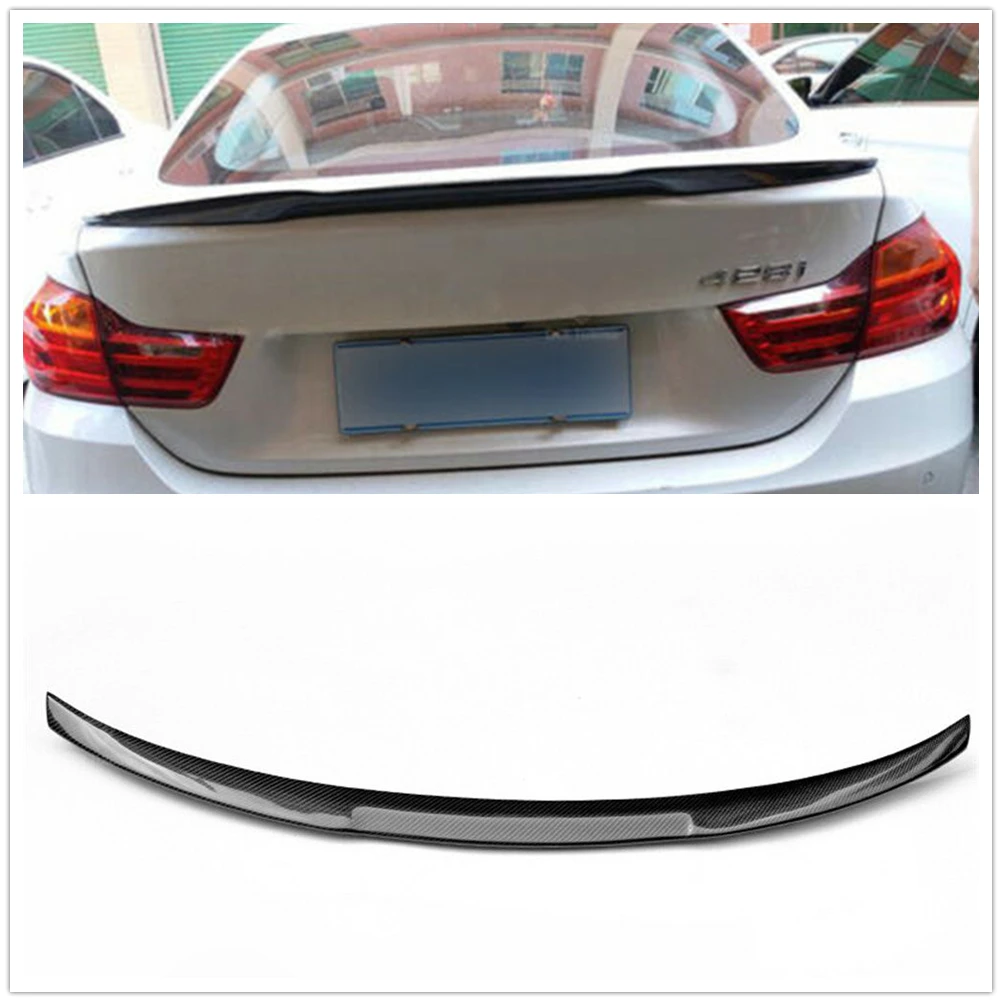 

Rear Spoiler Wing Car Trunk Lid Lip Splitter Trim For BMW 4 Series F32 F33 2 Doors 420i 428i 440i Coupe 2014-2020 M4 Style