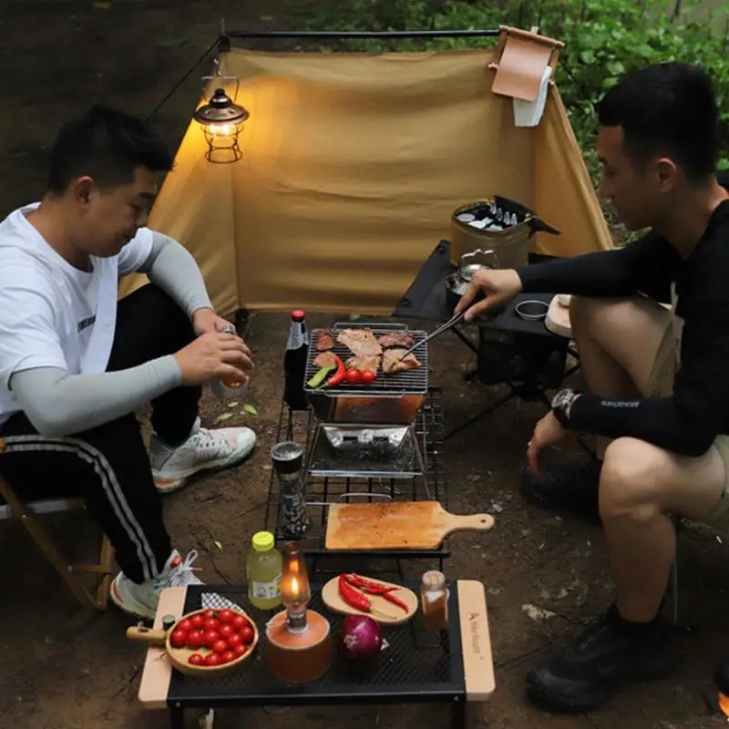 Деревянная горелка для кемпинга мини-горелка пикника практичная и стабильная