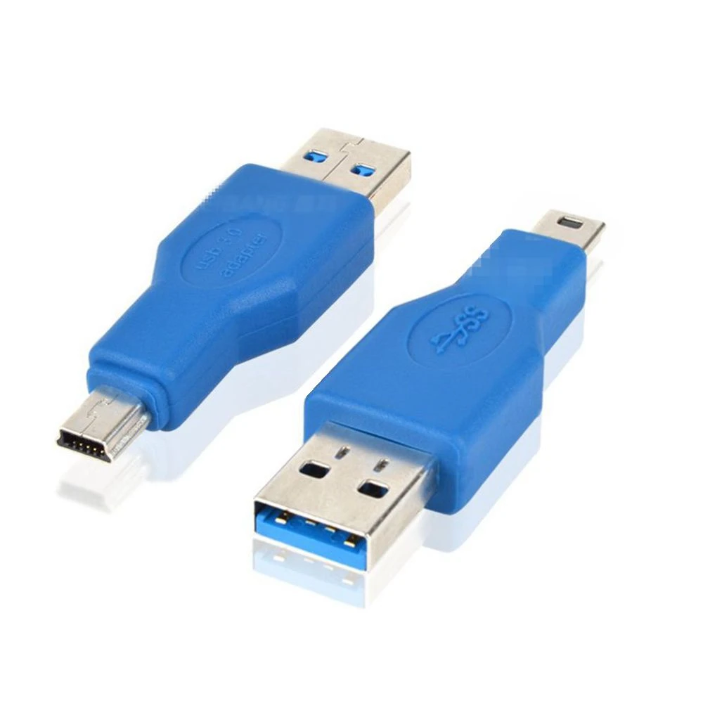 

High speed USB3.0 to mini 10P adapter charging head conversion T-shaped V3