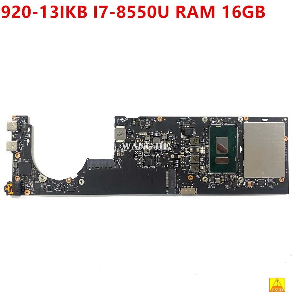 

Used For Lenovo YOGA 920-13IKB Laptop Motherboard DYG60 NM-B291 FRU: 5B20Q09639 With CPU I7-8550U RAM 16GB 100% Test OK