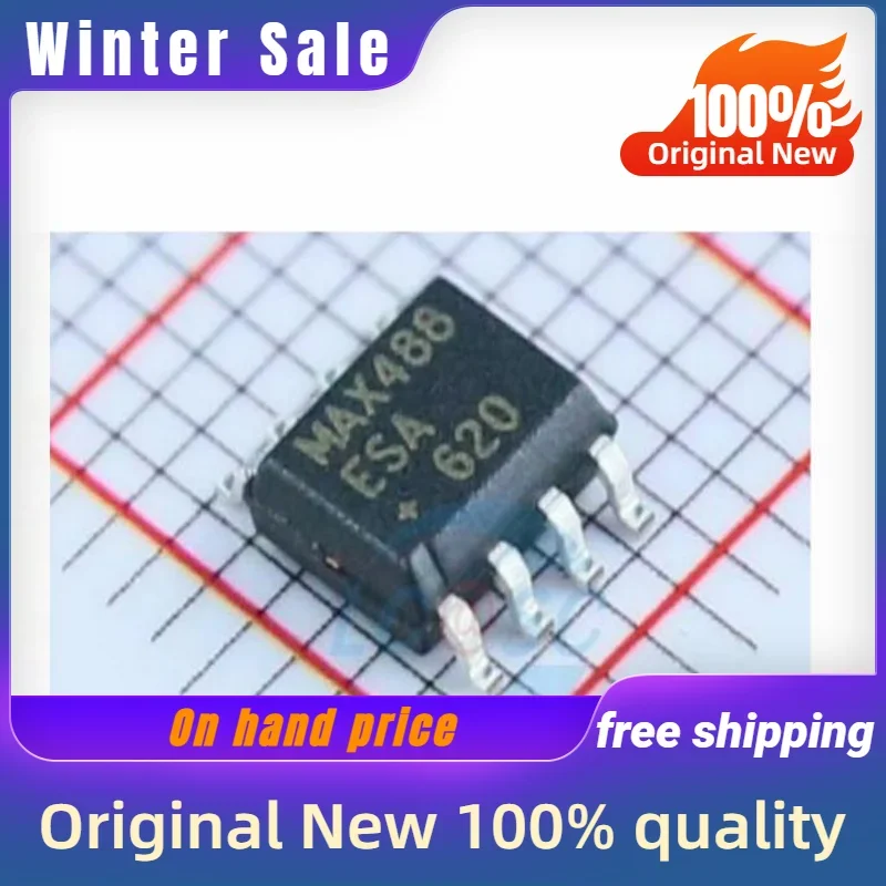 5 шт. новый оригинальный MAX488CSA MAX488ESA SOIC-8 IC качественный товар
