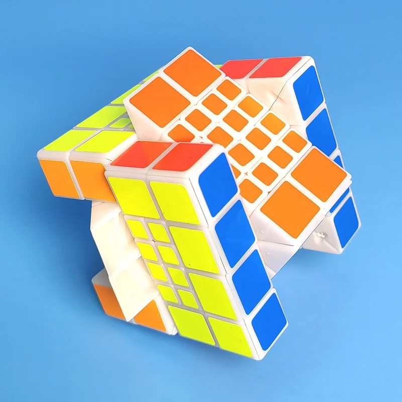 MF8 Son-Mum 4x4x4 Magic Cube V3 Основная матери и сын Двойная многофункциональная