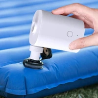 portable electric usb charging air pump quick inflatedeflate rechargeable air mattress pump 5 nozzles for floats air bed home