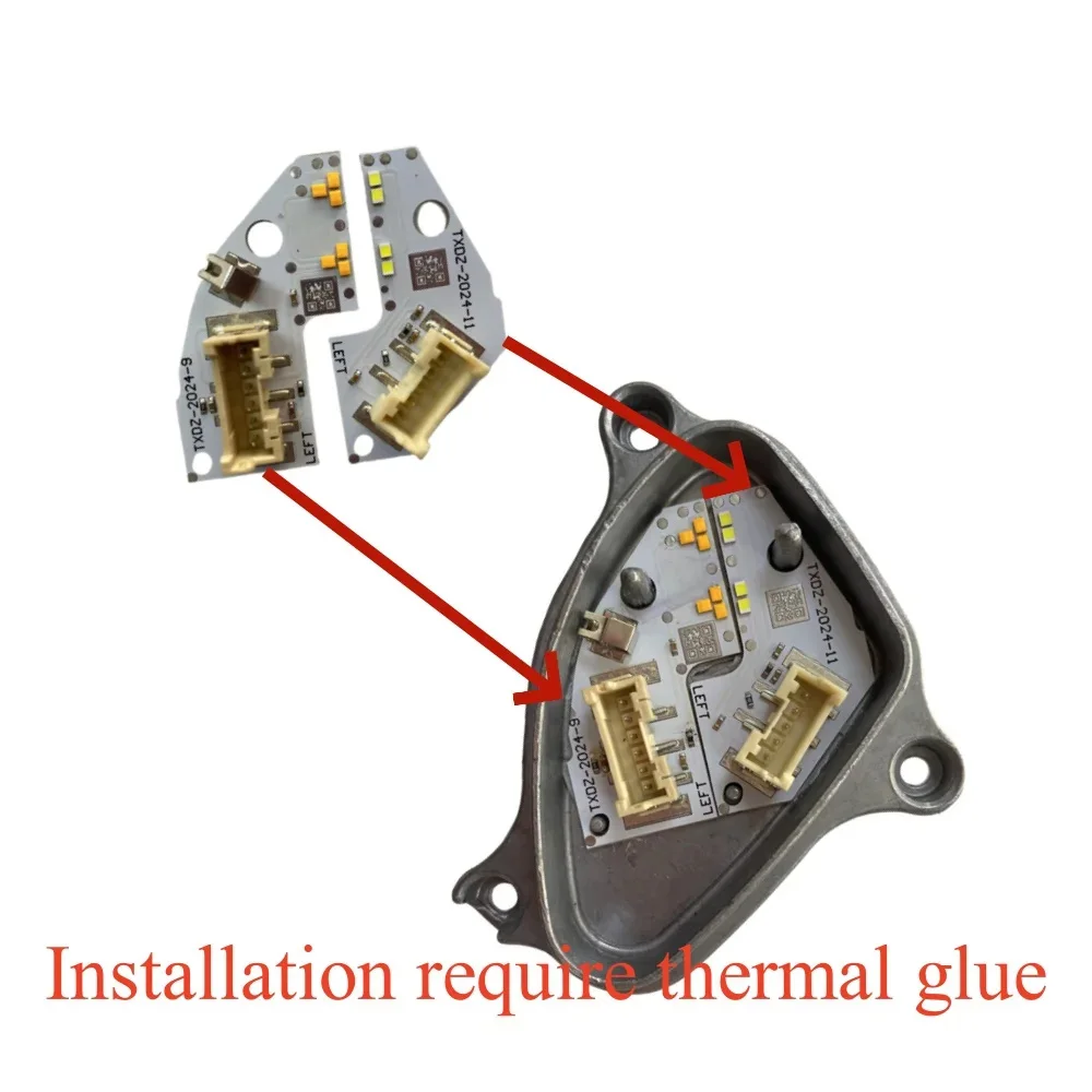 Белые доски для дневных ходовых огней 2017 2018 2019 2020 Seat Leon Cupra фонари OE # 5F0941475A 5F0941476A