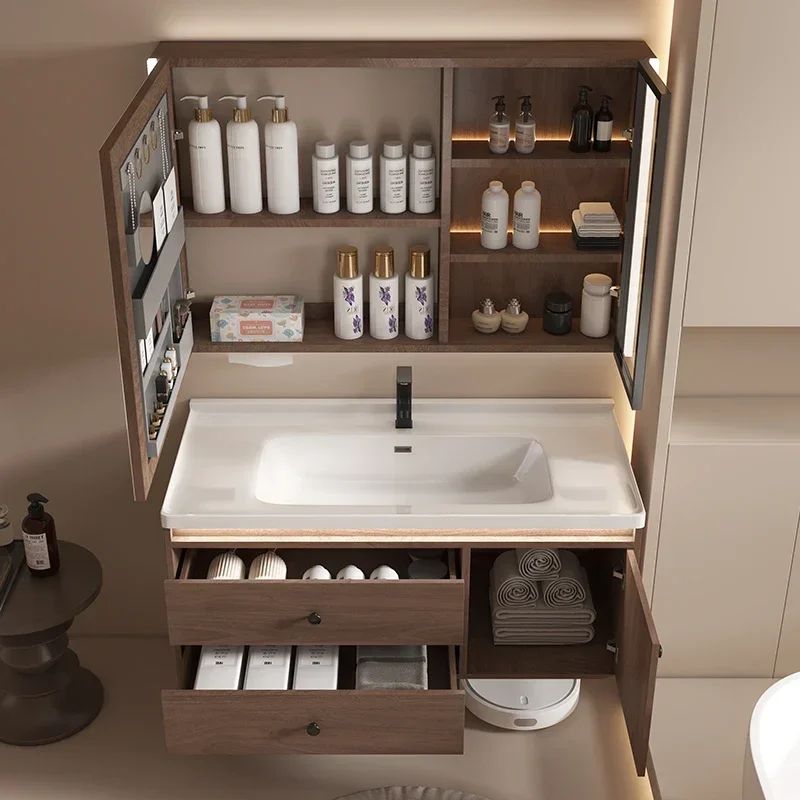 Туалетный столик для ванной комнаты салонная станция угловой шкаф хранения
