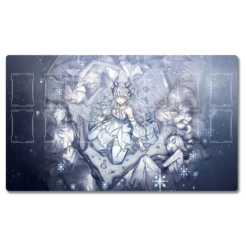 Фото Игровой коврик Yugioh Lady Labrynth of the Silver Castle Yu-Gi-Oh! TCG OCG Коллекционные карточные игры Коврик Duel Plate Резиновый коврик для карт Коврик для мыши №1