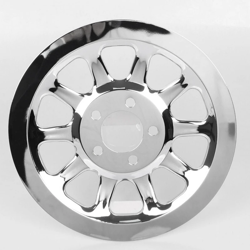 Хромированная внешняя задняя крышка шкива Сменные аксессуары для Softail Fat Boy Lo FLSTN