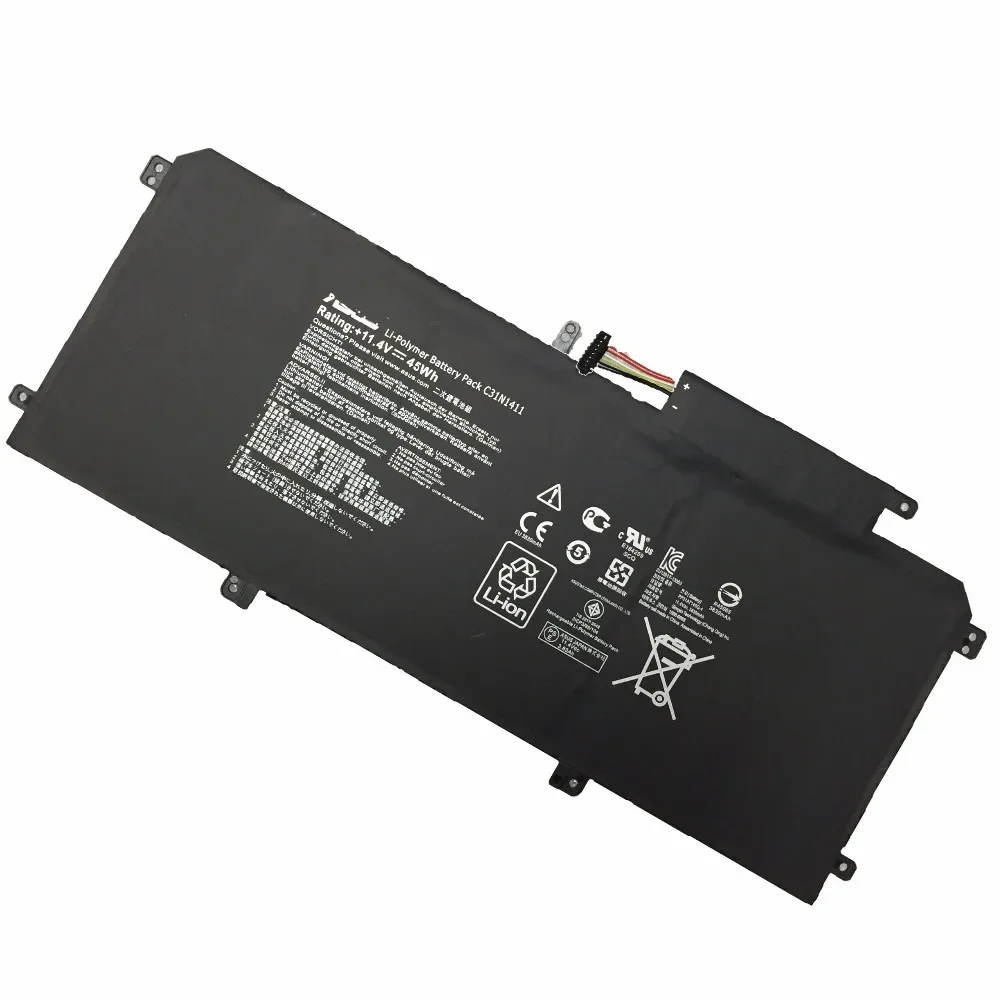 11 4 В 45 Втч новый оригинальный аккумулятор для ноутбука C31N1411 ASUS U305F U305L U305 305F U305FA5Y10