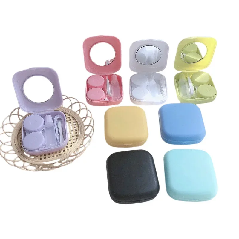 Миниатюрные контактные линзы карманный портативный контейнер для хранения