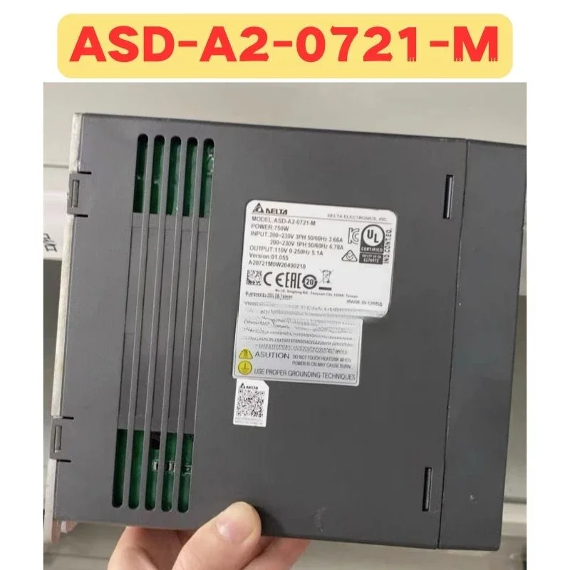 Б/у Сервопривод ASD-A2-0721-M ASD A2 0721 M Нормальная функция Протестировано ОК