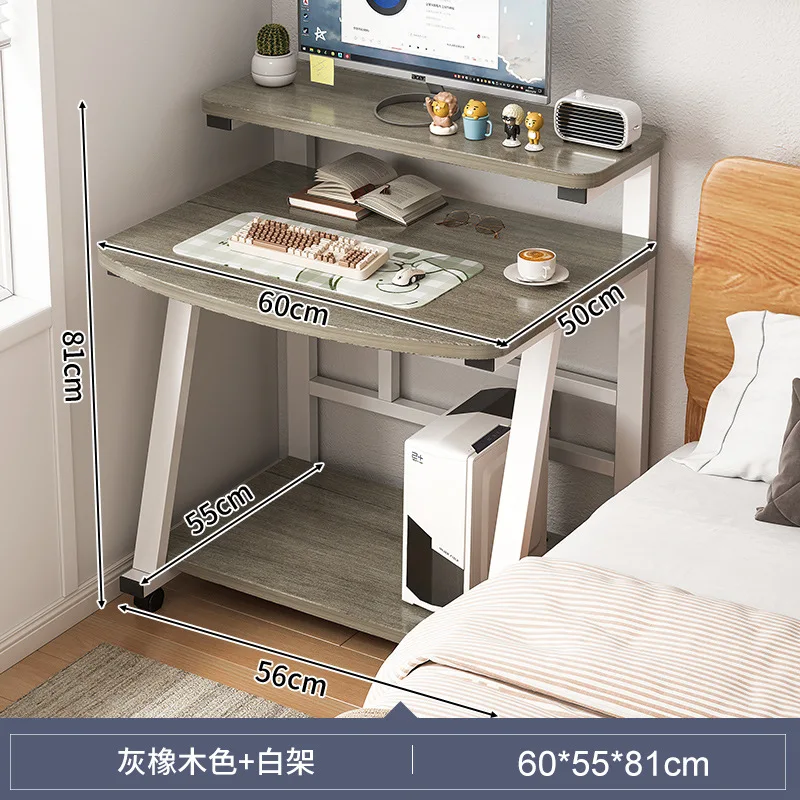 

SH 2023 Year Aoliviya Official New Small Computer Desk Desktop Mini Home Desk Mobile Bedside Table Net Class Simple Small Apar