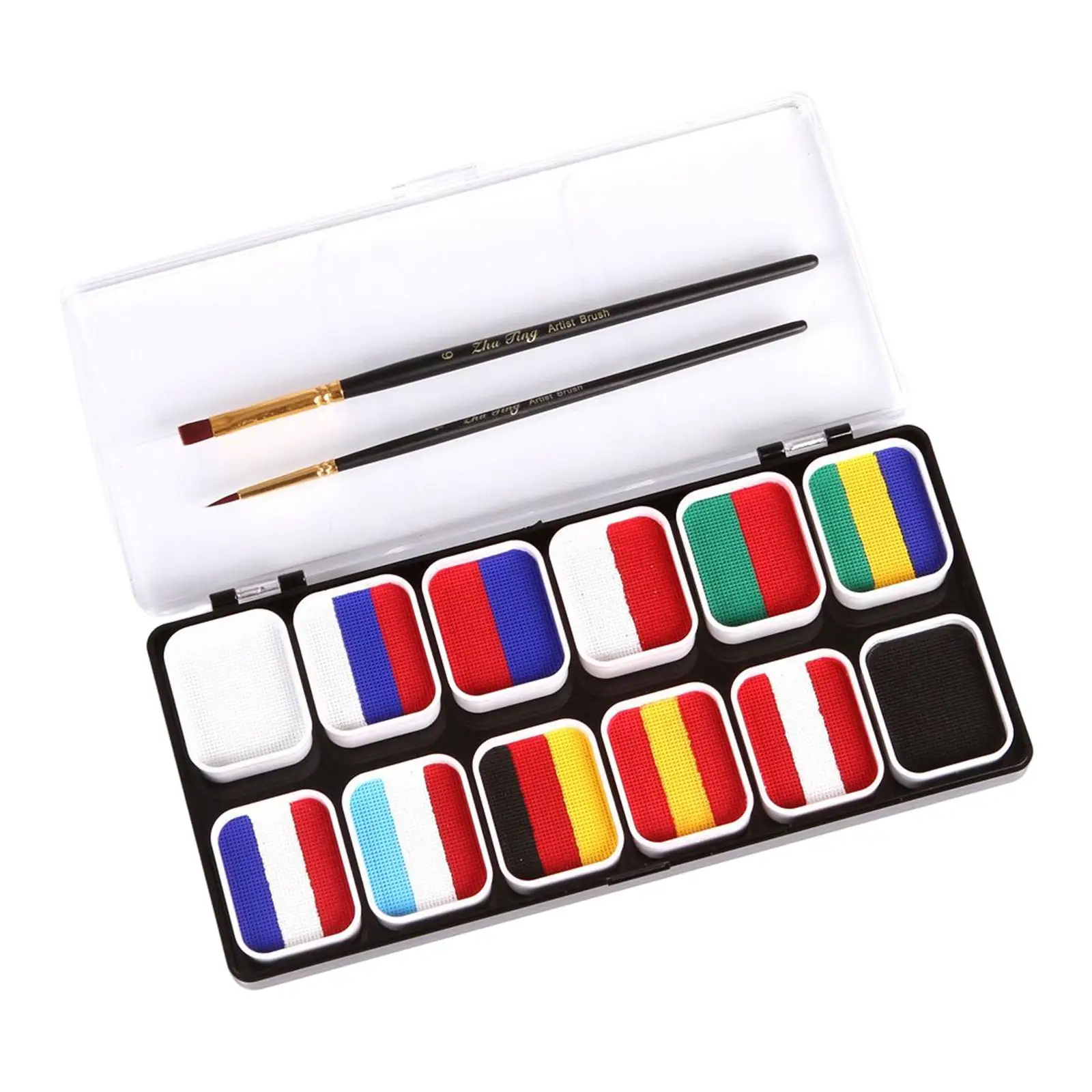 

Water based Face Body Paint Palettes Facepainting for Face Makeup Party