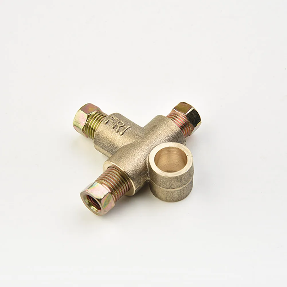 

Hot Sale Brake Pipe Unions 3 Way M10 Nut 3/16\\\\\\\\\\\\\\\" 3/16inch Brake Brake Pipe Fittings Tee Union With 3 Male