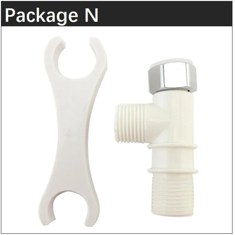 Новый распылитель для унитаза, насадка для душа, АБС-пластик, самоочищающийся, ручной, для мытья ванной комнаты, смеситель для биде, пистолет-распылитель, водяной шланг, трубка белый, серый C