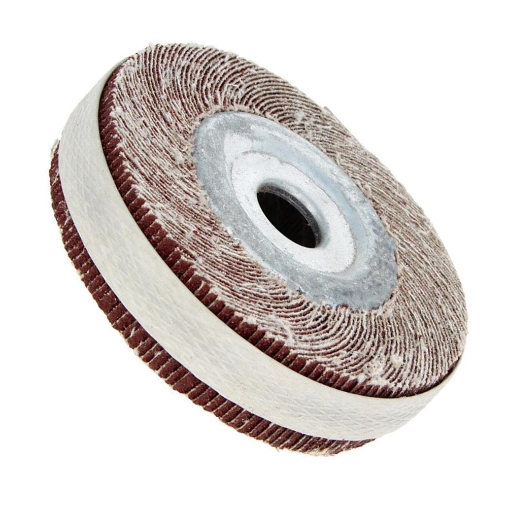 

1pcs 4inch 80Grit Flap Wheel Sanding Disc Emery Cloth Abrasive For Polishing Derusting Metal Wood Power Tools Accessories