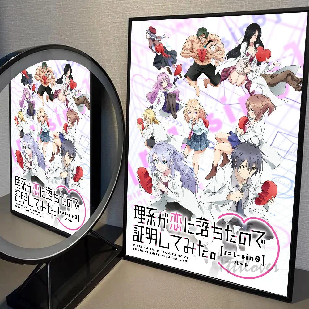 Science Fellow In Love So I Tried To Prove It Animation Poster Wall Art Home Decor Room Digital Painting Living Rest