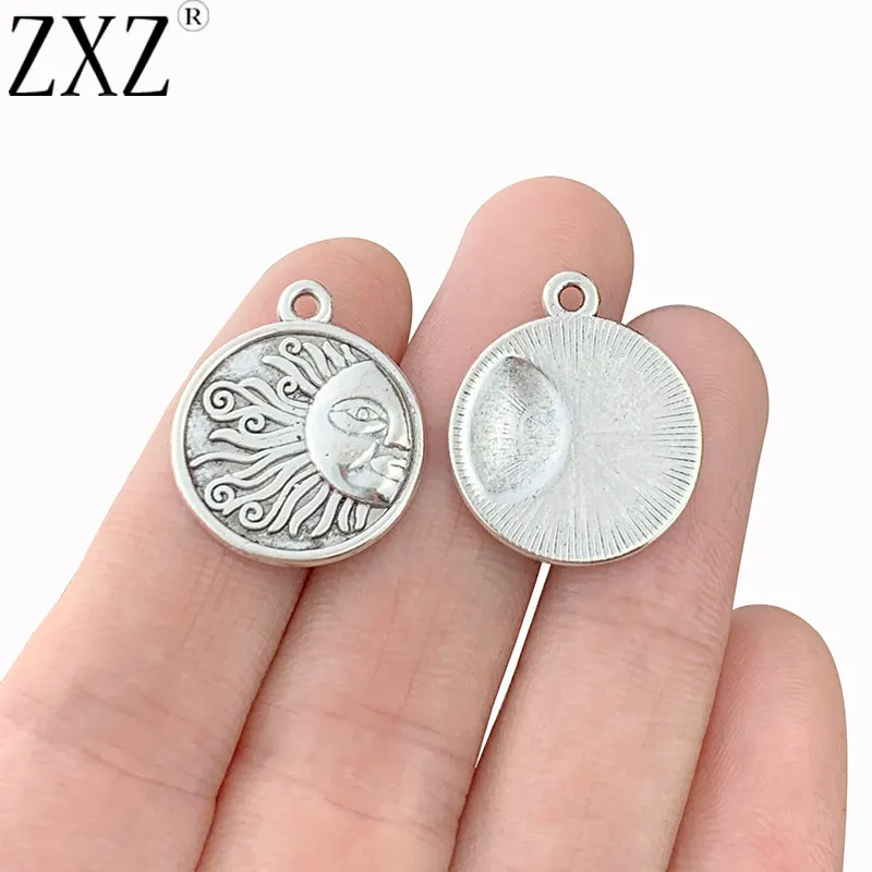 

ZXZ 10 шт. Φ для сережек, ожерелий, поделок своими руками, изготовления ювелирных изделий, фурнитура 20 мм