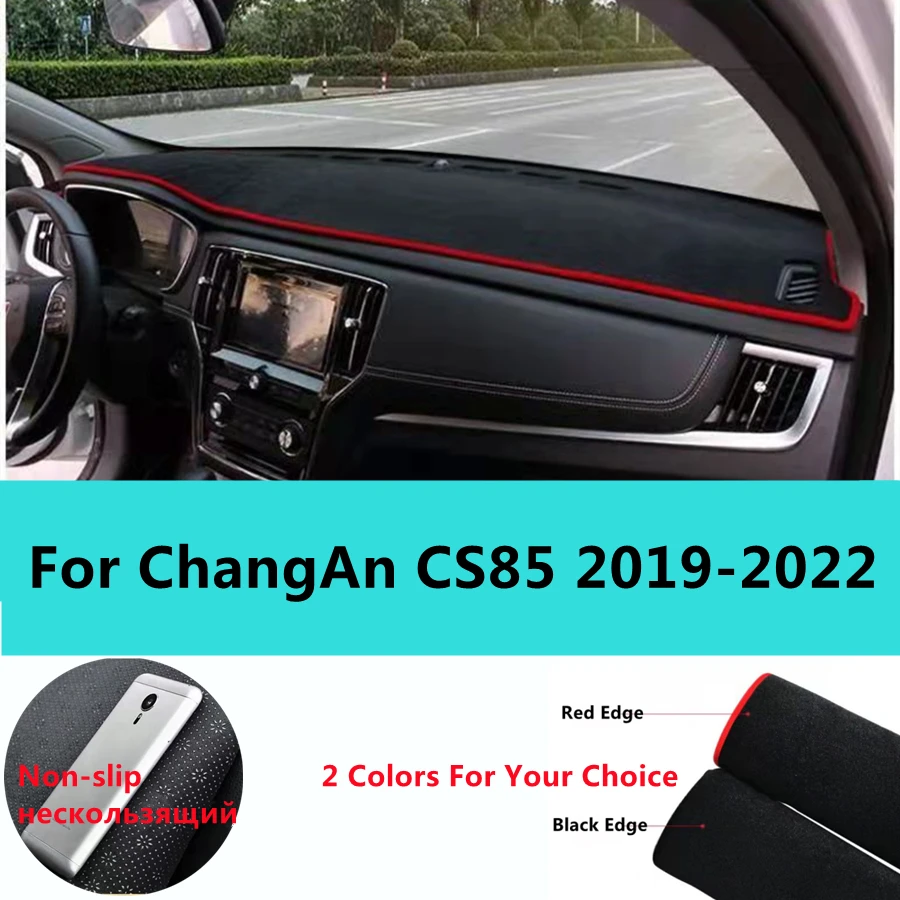 

SJ Non-Slip Car Inner Auto Dashboard Cover Dashmat Pad Sun Shade Dash Board Fit For ChangAn CS85 2019-2020-2021-2022 YEAR