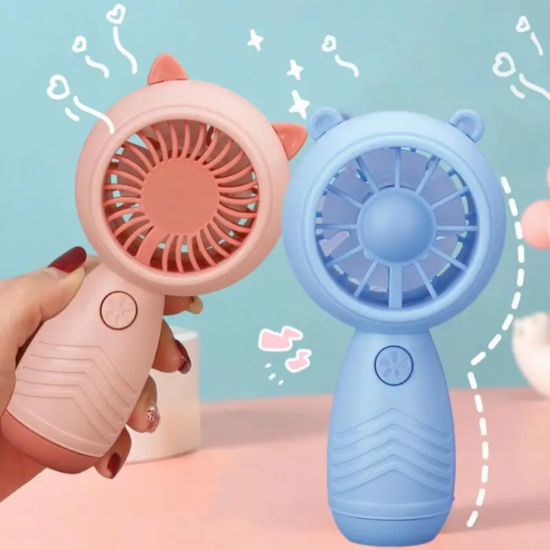 Мини-вентилятор портативный персональный с USB-зарядкой и регулируемой скоростью