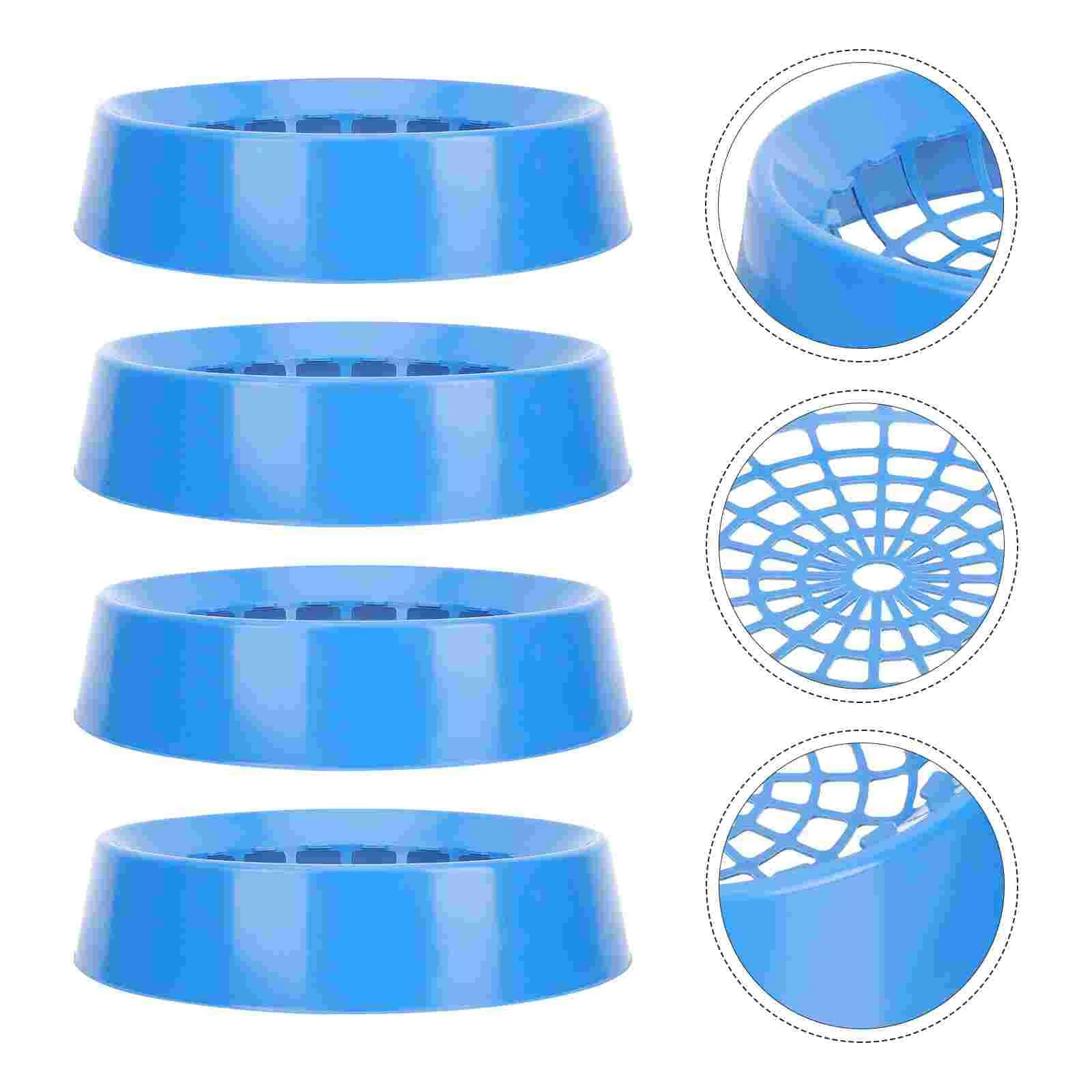 

4Pcs Bird Egg Breeding Nests Plastic Pigeon Nest Basins Bird Incubation Nests