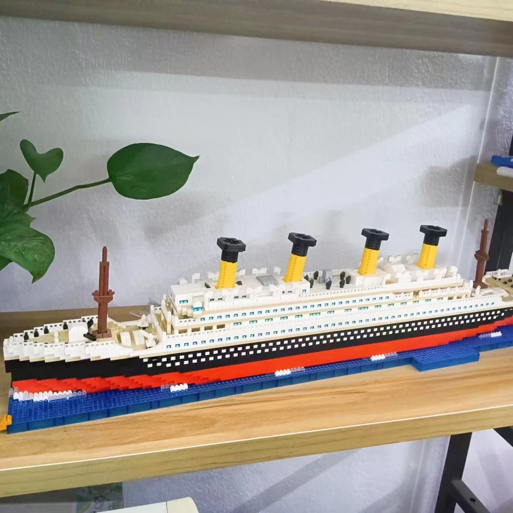 Набор Микро-строительных Блоков Titanic — Исторических 3d-моделей Для Взрослых.