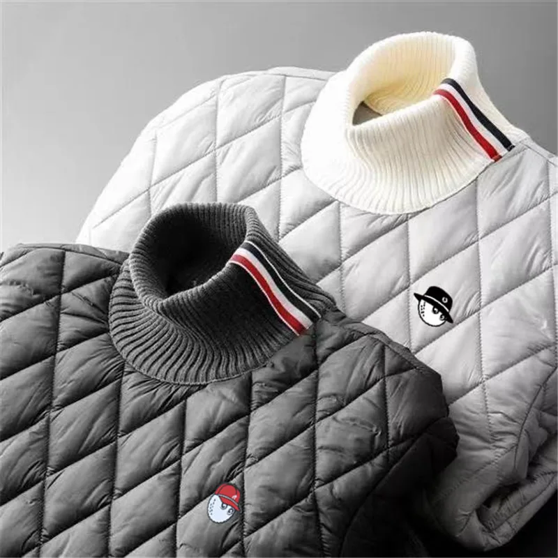 Malben Golf Clothing Autumn Winter High Quality Men's Suit Men's Lightweight Cotton Jacket Golf Men's Jacket Casual Jacket