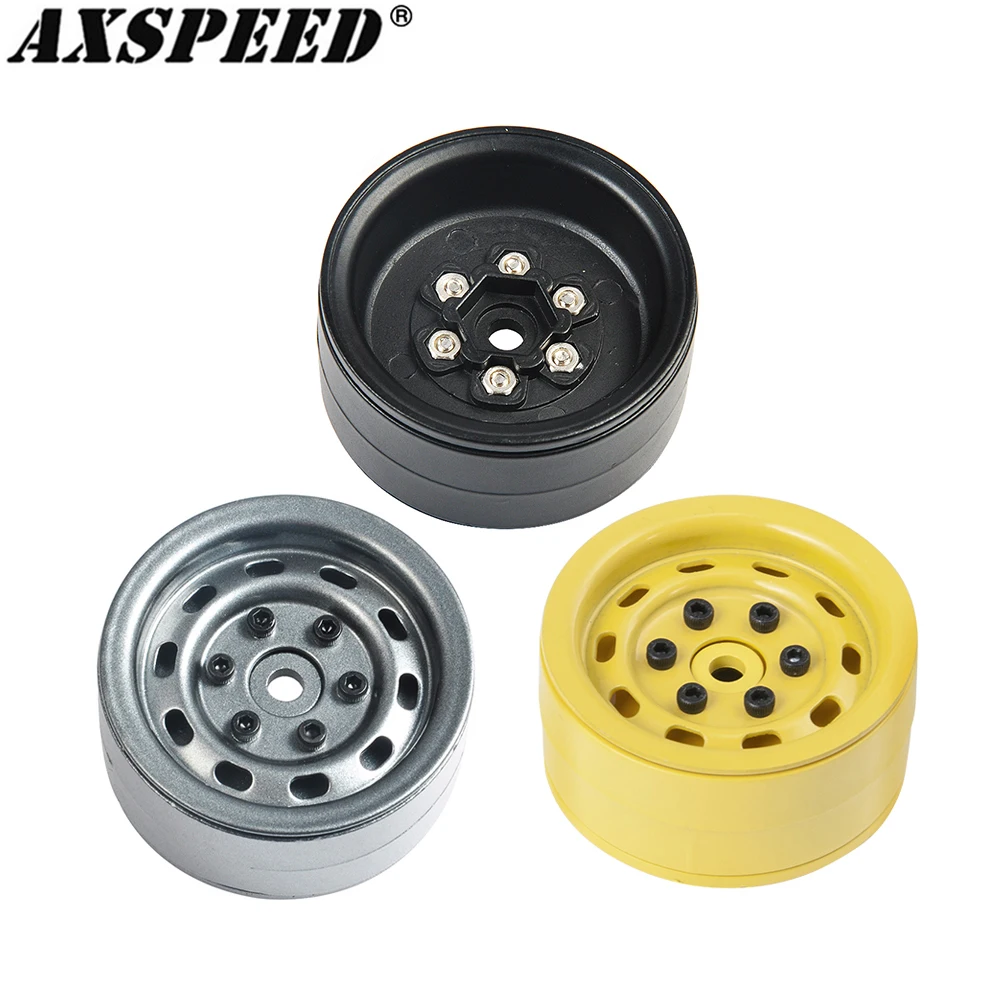 Колесные диски Beadlock AXSPEED 1 9 дюйма колеса повышенной прочности ступицы для 1/10 RC