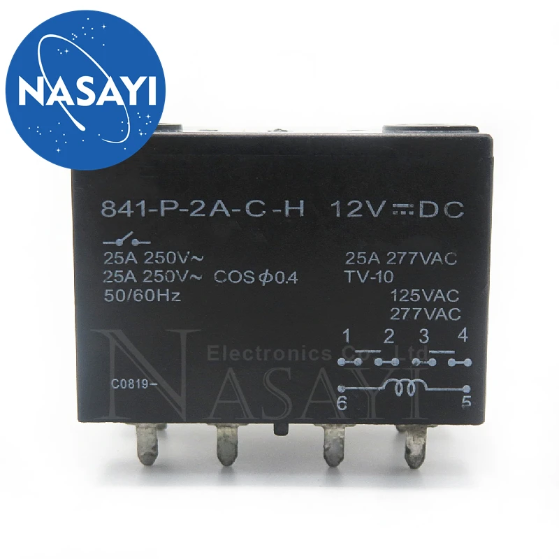 

Реле 841-P-2A-C-H 12VDC