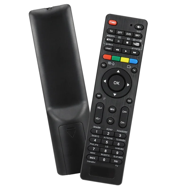 Универсальный пульт дистанционного управления 4 в 1 для телевизора DTT DVD SKY поиск