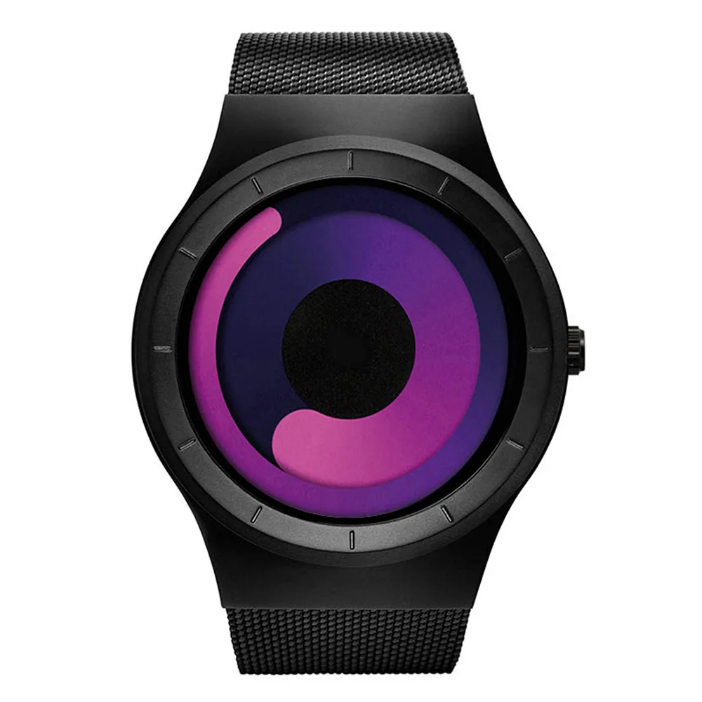 2023 Europe and the United States hot selling fashion steel belt watches whirlpool starry sky quartz watch to send exquisite gif