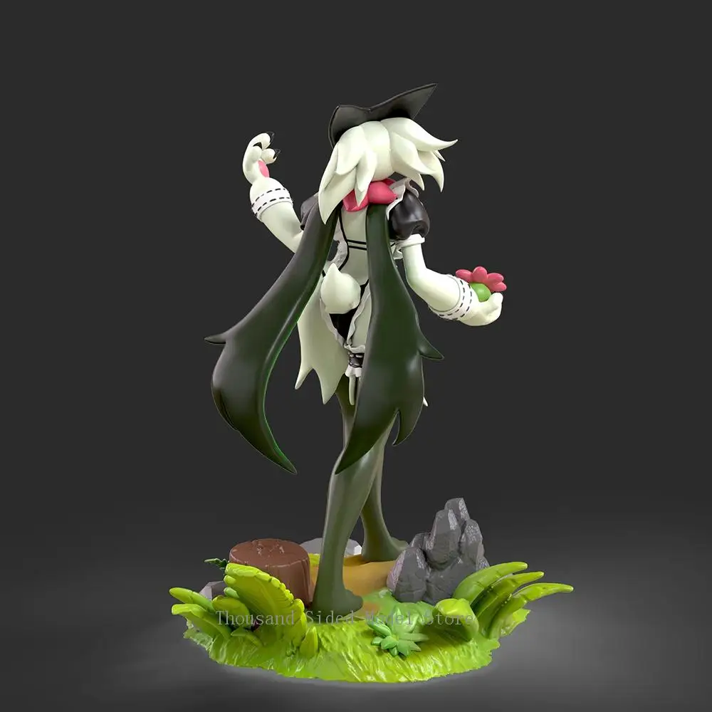 Фото В наличии: Оригинальная фигурка IDPLAYER Pokemon Meowscarada Strap Maid, масштаб 1/10, модель GK, милая аниме-фигурка, коллекционная игрушка, подарок №1