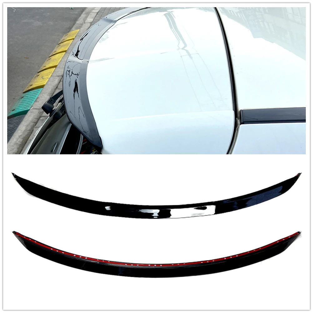 

Для хэтчбека Mercedes Benz A-Class W176, A160, A180, A200, A250, A260, 2013-2018, Тип D, блеск, черный цвет, оформление заднего вида